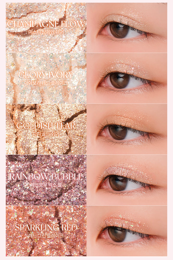 rom&nd Better Than Palette: Light & Glitter Garden (8g) - Kiyoko Beauty