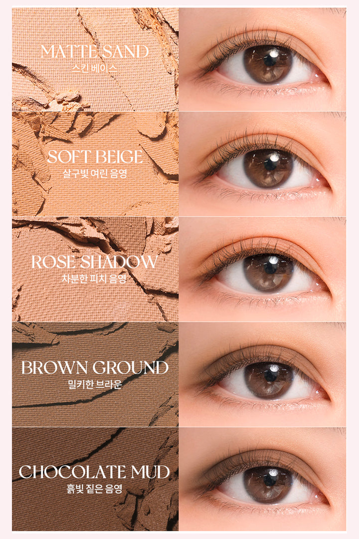 rom&nd Better Than Palette: Secret Garden (7.5g-8g) - Kiyoko Beauty