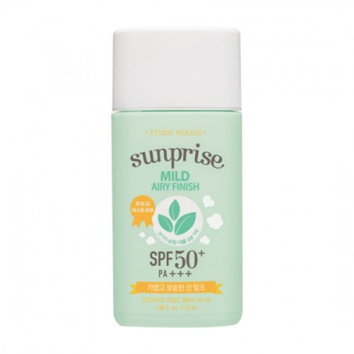 Etude House Sunprise Mild Airy Finish SPF50+ PA++++ (50ml) - Kiyoko Beauty