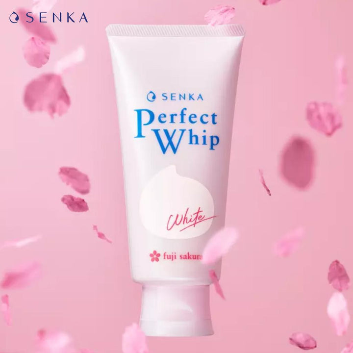 Shiseido Senka Perfect Whip White Foam Cleanser (100g) - Kiyoko Beauty