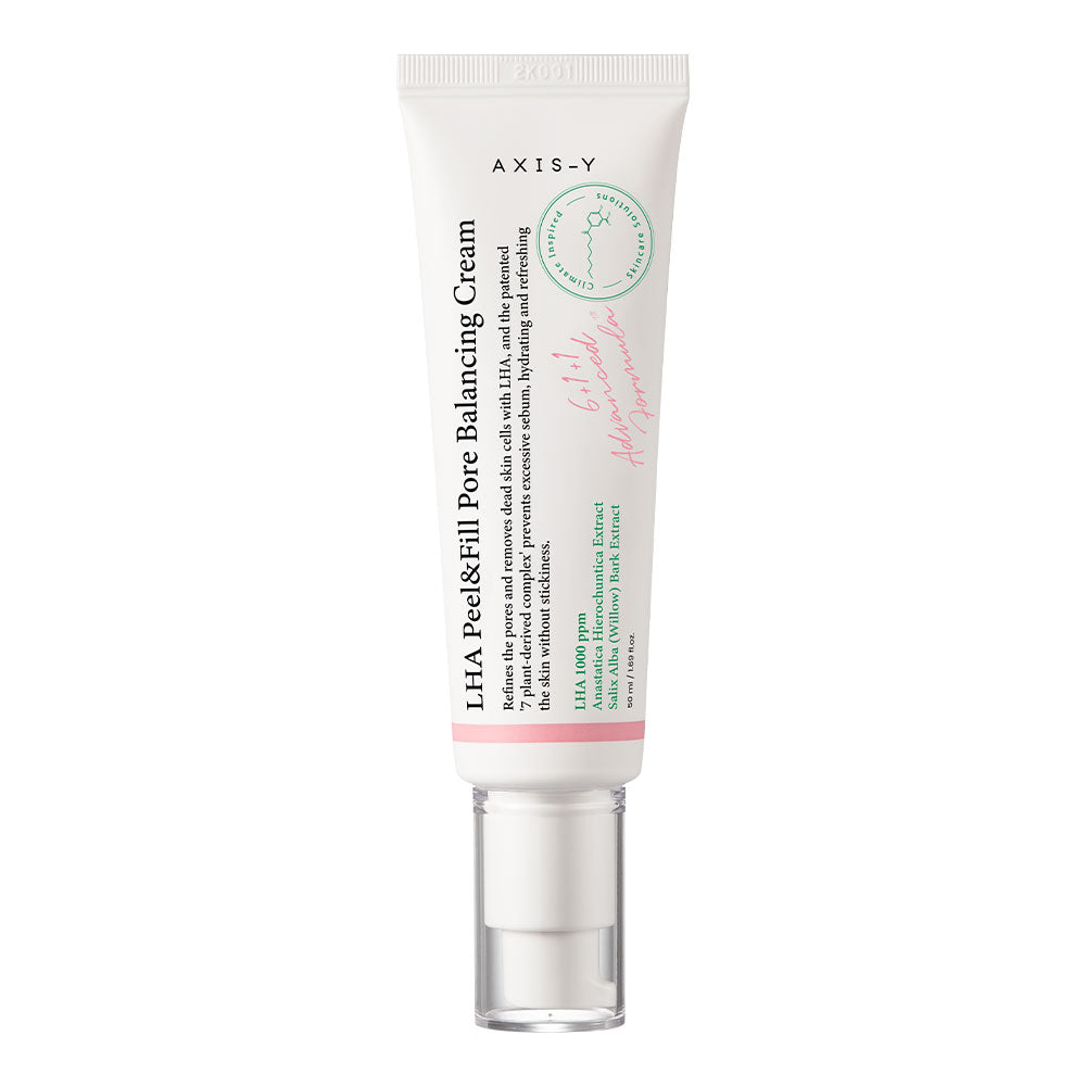 AXIS-Y LHA Peel & Fill Pore Balancing Cream - Kiyoko Beauty