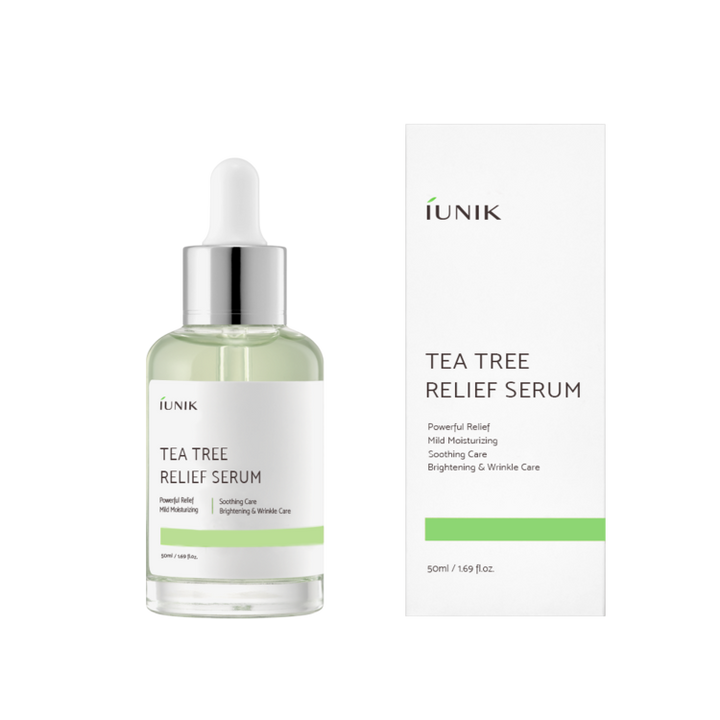 iUNIK Tea Tree Relief Serum (50ml) - Kiyoko Beauty