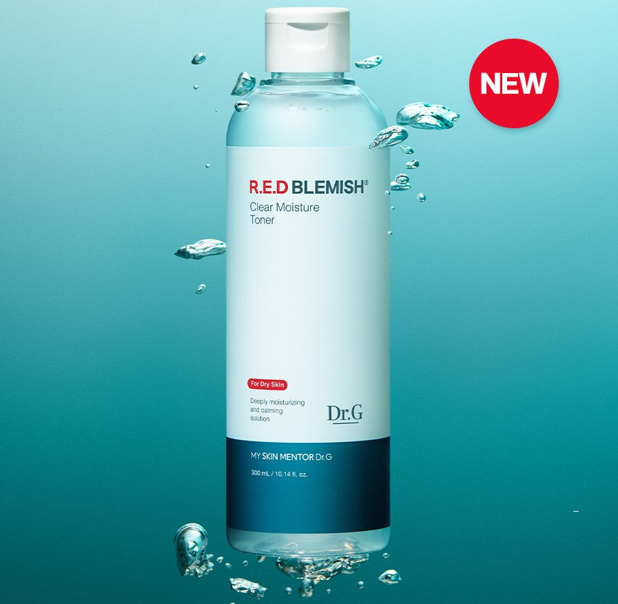 Dr.G R.E.D Blemish Clear Moisture Toner (300ml) - Kiyoko Beauty