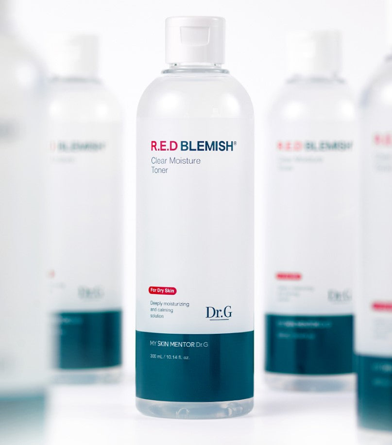 Dr.G R.E.D Blemish Clear Moisture Toner (300ml) - Kiyoko Beauty