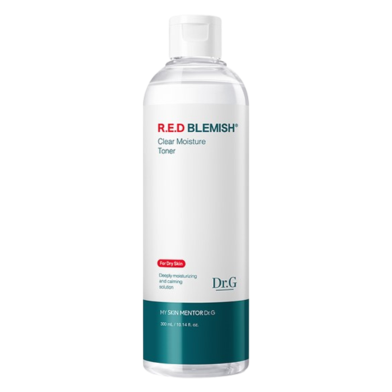 Dr.G R.E.D Blemish Clear Moisture Toner (300ml) - Kiyoko Beauty