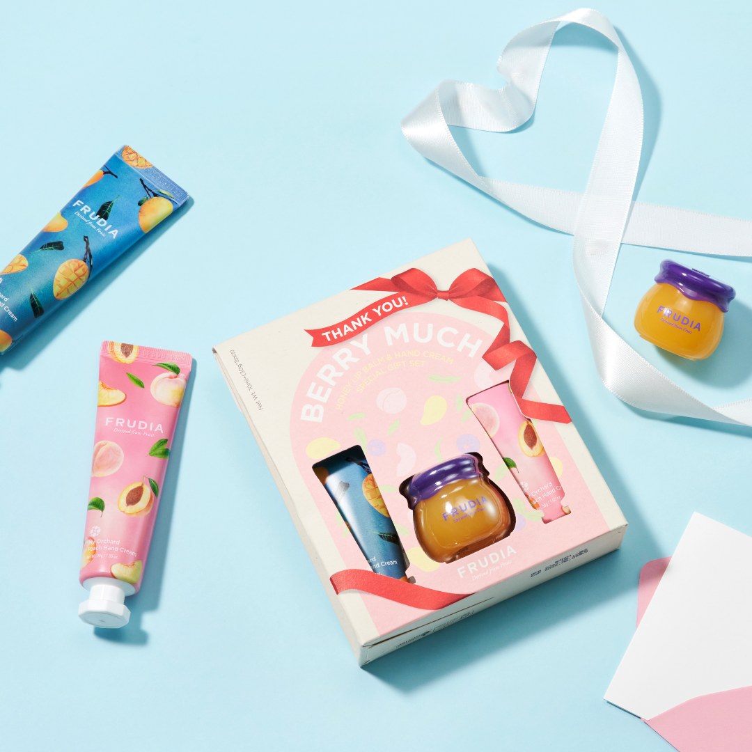 Frudia Honey Lip Balm & Hand Cream Special Gift Set - Kiyoko Beauty