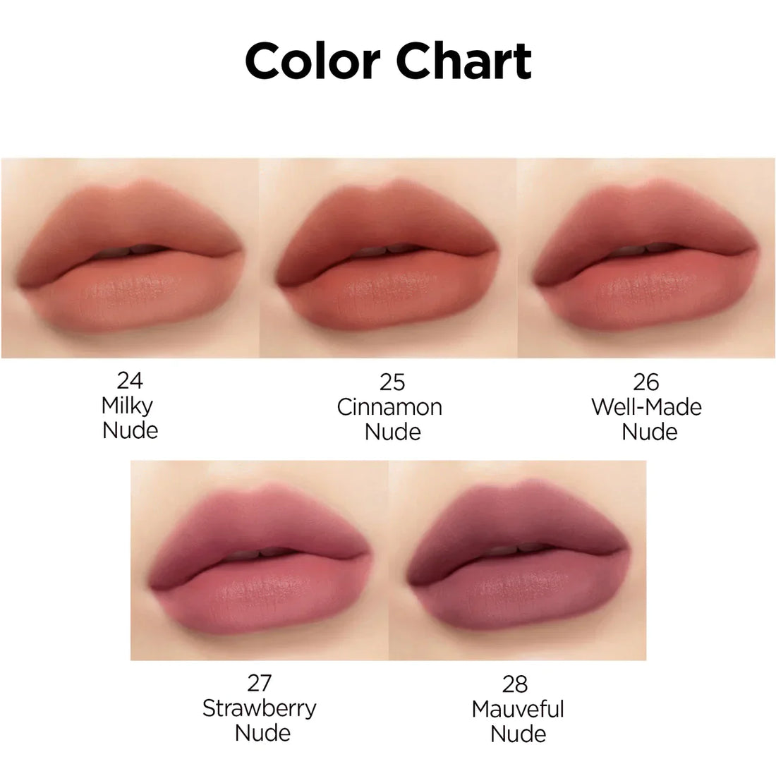 PERIPERA Ink Velvet Lip Tint: Nude-Brew Collection - Kiyoko Beauty