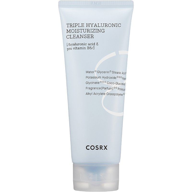 COSRX Hydrium Triple Hyaluronic Moisturizing Cleanser (150ml) - Kiyoko Beauty