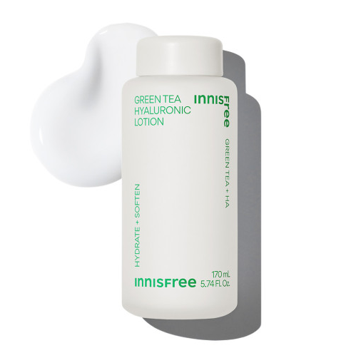 INNISFREE Green Tea Hyaluronic Lotion (170ml) - Kiyoko Beauty