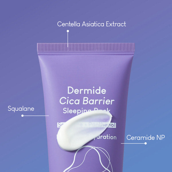 PURITO Dermide Cica Barrier Sleeping Pack (80ml) - Kiyoko Beauty