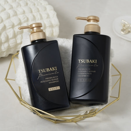 Shiseido Tsubaki Premium EX Intensive Repair Hair Set - Kiyoko Beauty