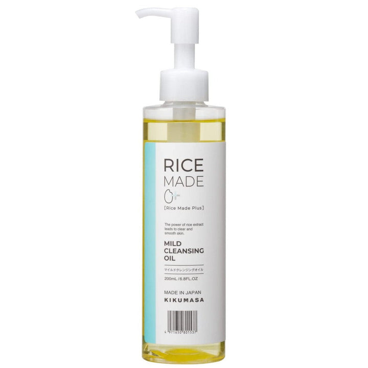 KIKUMASAMUNE Rice Made+ Mild Cleansing Oil (200ml) - Kiyoko Beauty