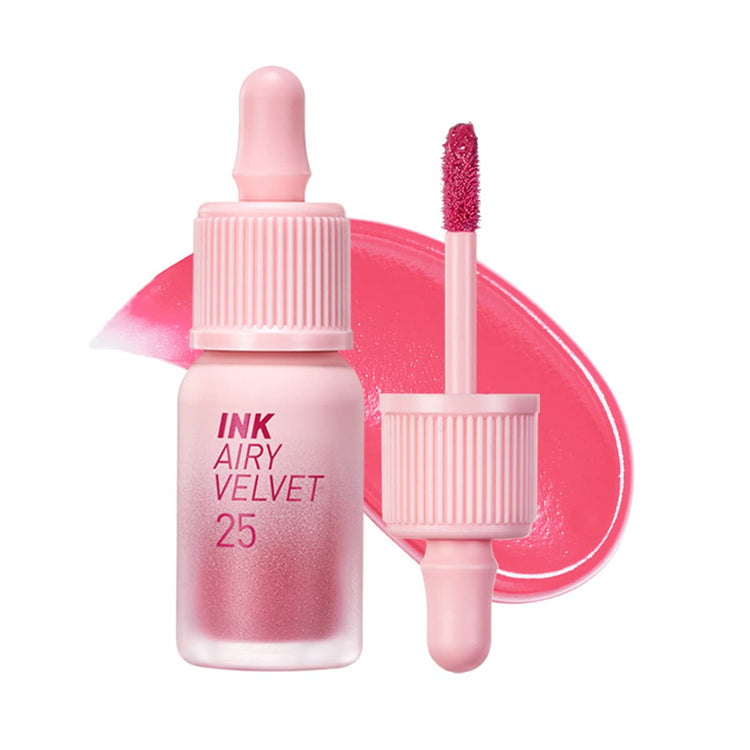 PERIPERA Ink Airy Velvet Lip Tint: Peaches Collection 2022 - Kiyoko Beauty