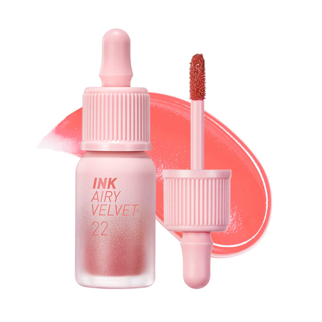 PERIPERA Ink Airy Velvet Lip Tint: Peaches Collection 2022 - Kiyoko Beauty