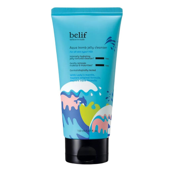 belif Aqua Bomb Jelly Cleanser (160ml) - Kiyoko Beauty