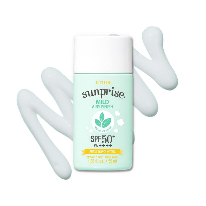 Etude House Sunprise Mild Airy Finish SPF50+ PA++++ (50ml) - Kiyoko Beauty