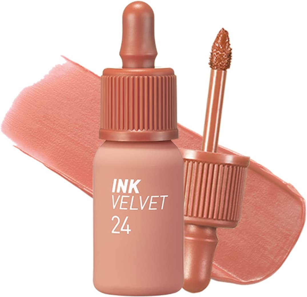 PERIPERA Ink Velvet Lip Tint: Nude-Brew Collection - Kiyoko Beauty