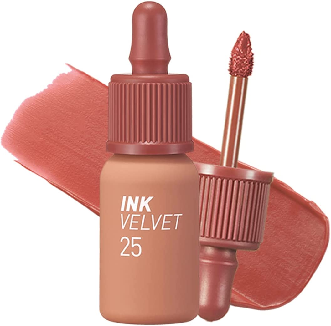 PERIPERA Ink Velvet Lip Tint: Nude-Brew Collection - Kiyoko Beauty