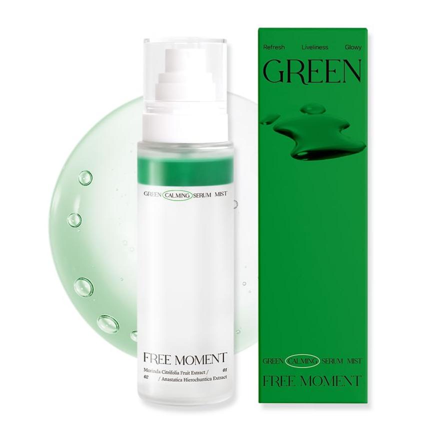 FREEMOMENT Green Calming Serum Mist (100ml) - Kiyoko Beauty