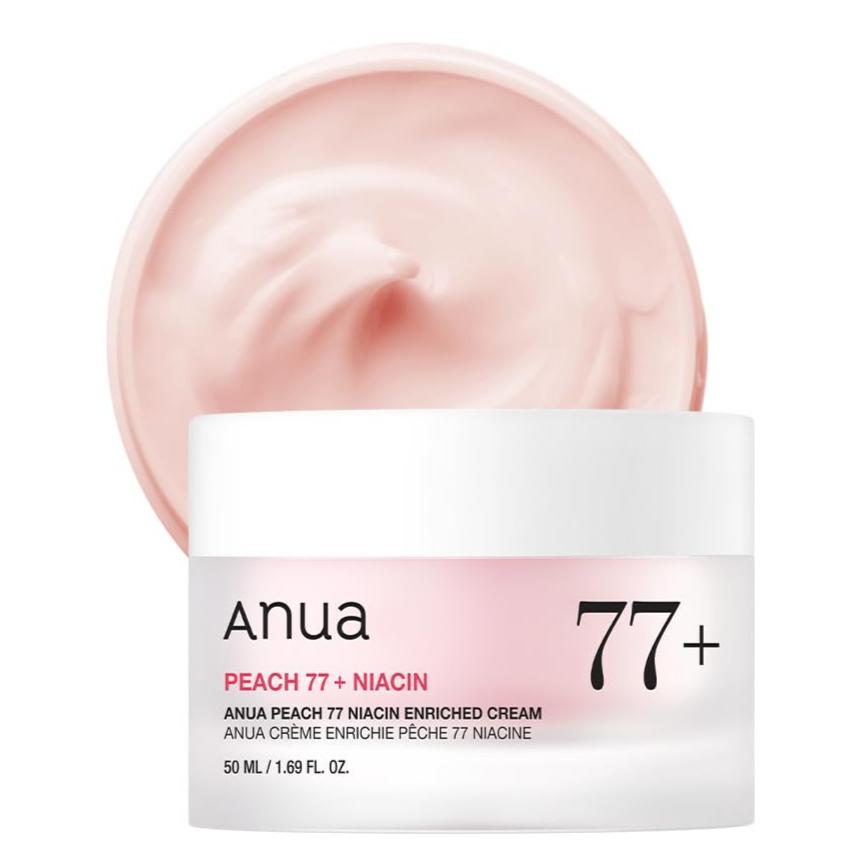 ANUA Peach 77% Niacin Enriched Cream (50ml) - Kiyoko Beauty