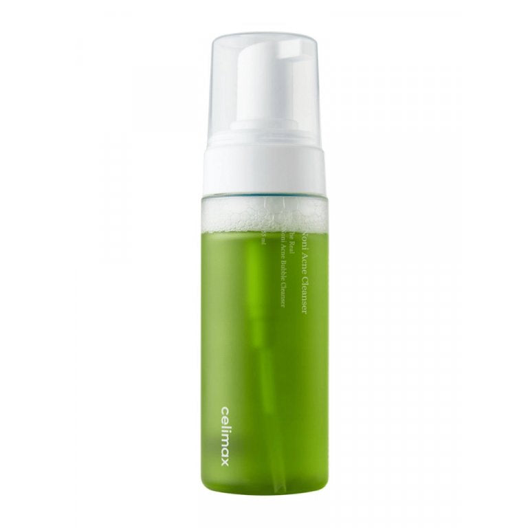 celimax The Real Noni Acne Bubble Cleanser (155ml) - Kiyoko Beauty