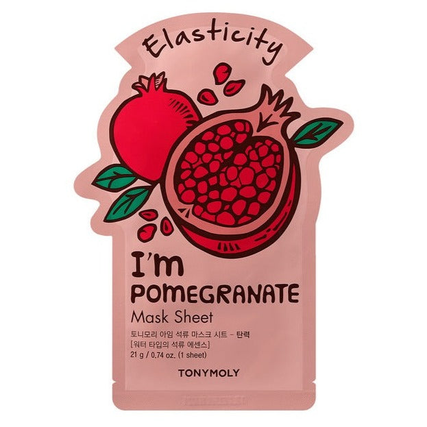 TONYMOLY I'm Real Pomegranate Mask Sheet (1pcs) - Kiyoko Beauty