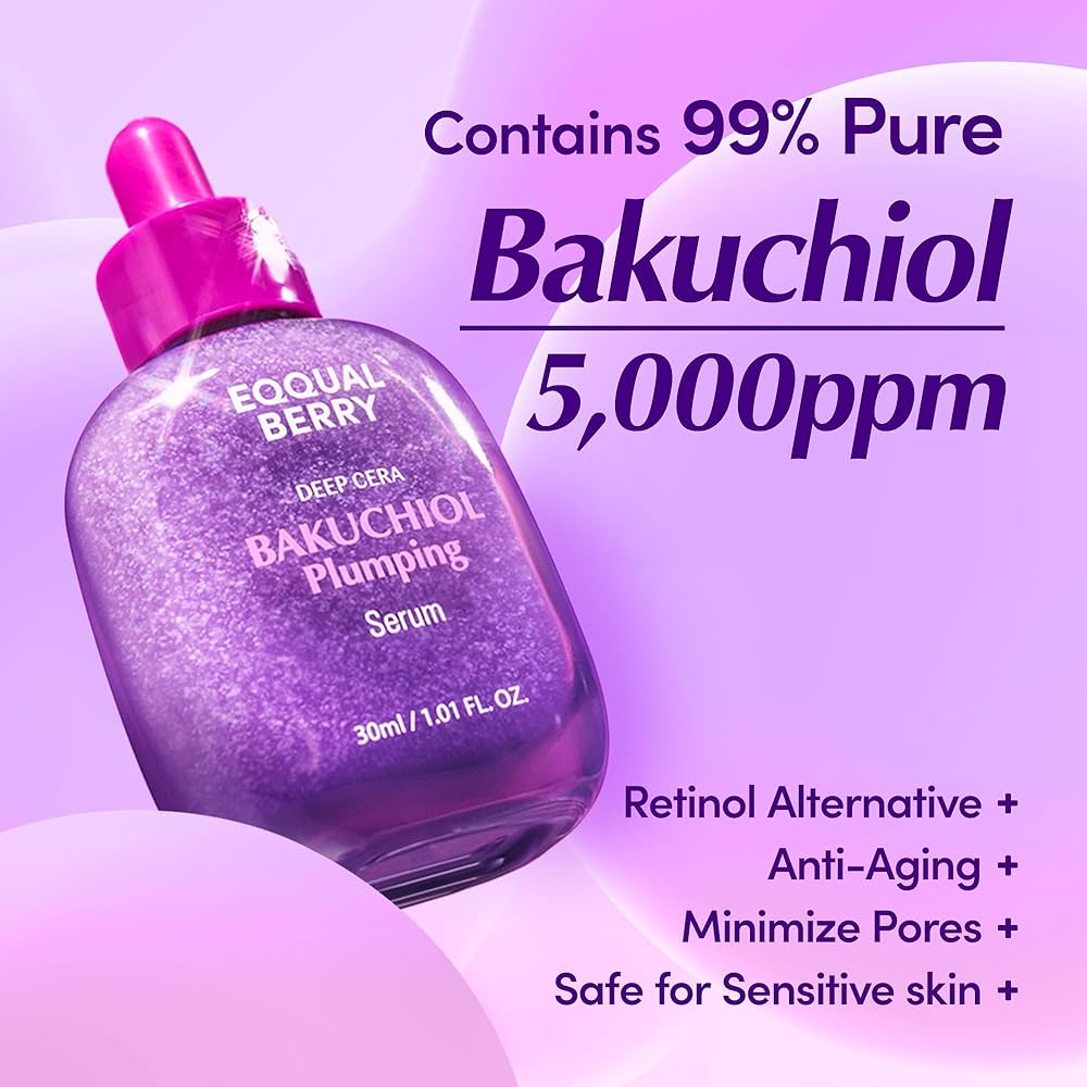 Eqqualberry Bakuchiol Plumping Serum (30ml) - Kiyoko Beauty