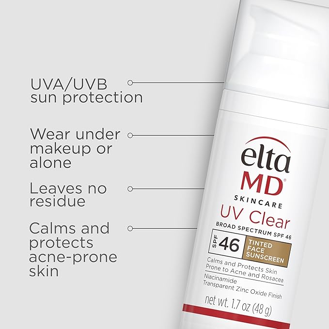 EltaMD UV Clear Tinted Facial Sunscreen SPF 46