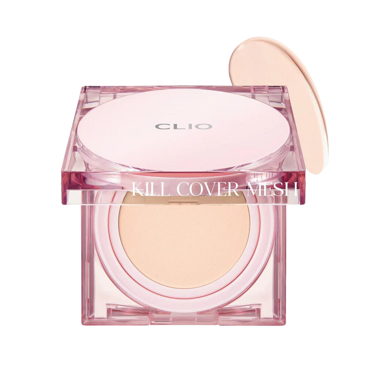 CLIO Kill Cover Mesh Glow Cushion SPF50+/PA++++ (15g) - Kiyoko Beauty