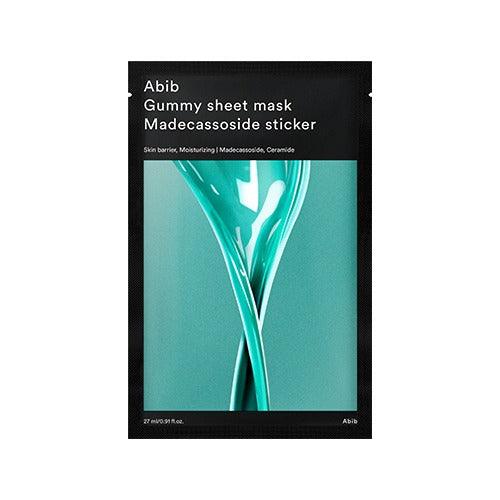 Abib Gummy Sheet Mask Madecassoside Sticker (1 PC / 1 BOX) - Kiyoko Beauty