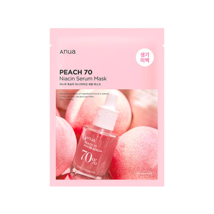 ANUA Peach Niacin Serum Mask - Kiyoko Beauty