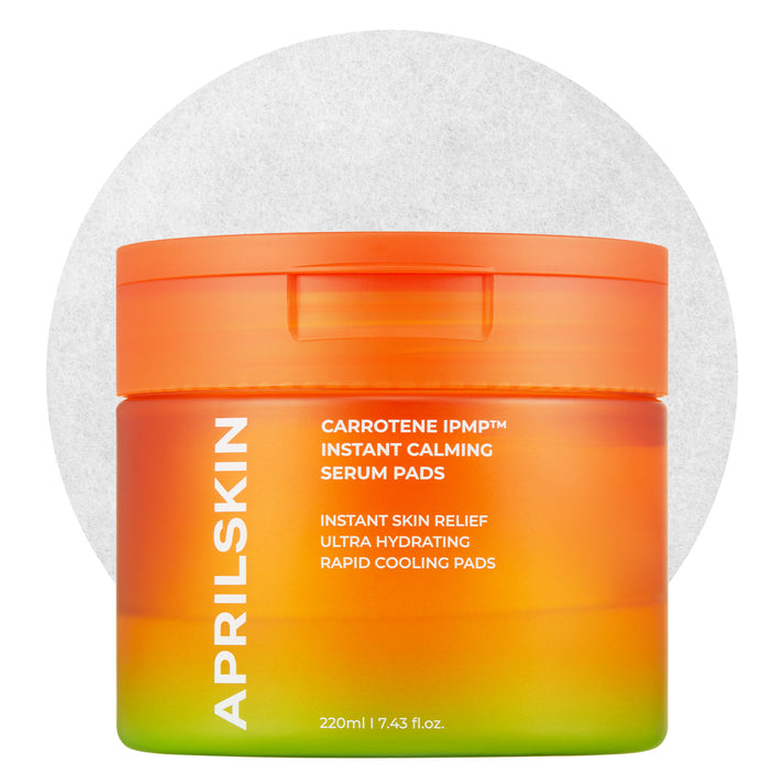 APRILSKIN Carrotene IPMP™ Instant Calming Serum Pads - Kiyoko Beauty