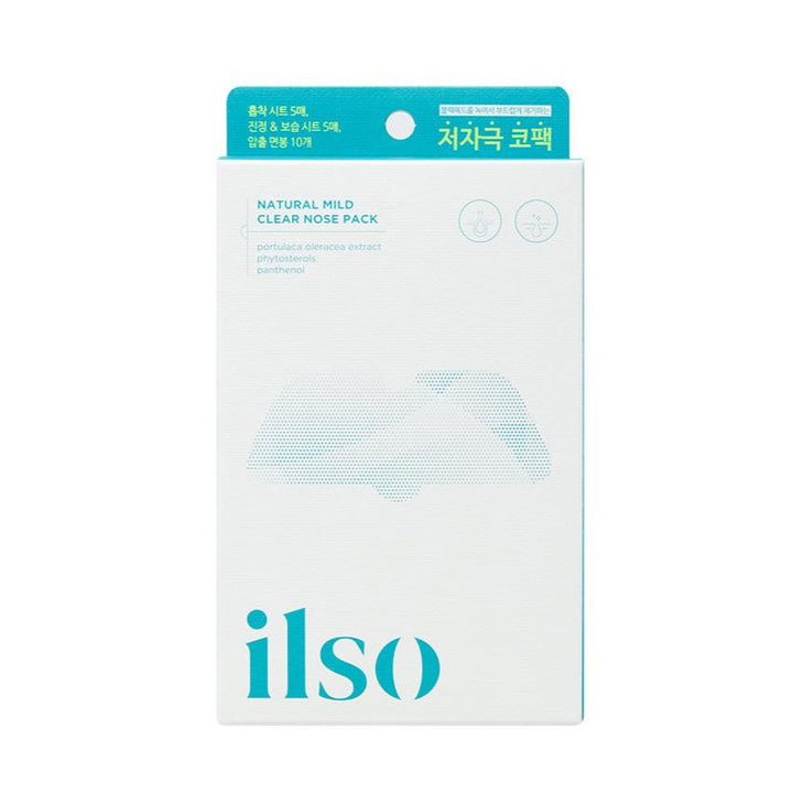 ILSO Natural Mild Clear Nose Patch (5 Pc) - Kiyoko Beauty