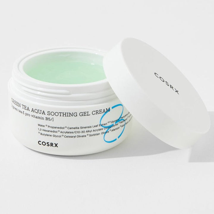 COSRX Hydrium Green Tea Aqua Soothing Gel Cream (50ml) - Kiyoko Beauty