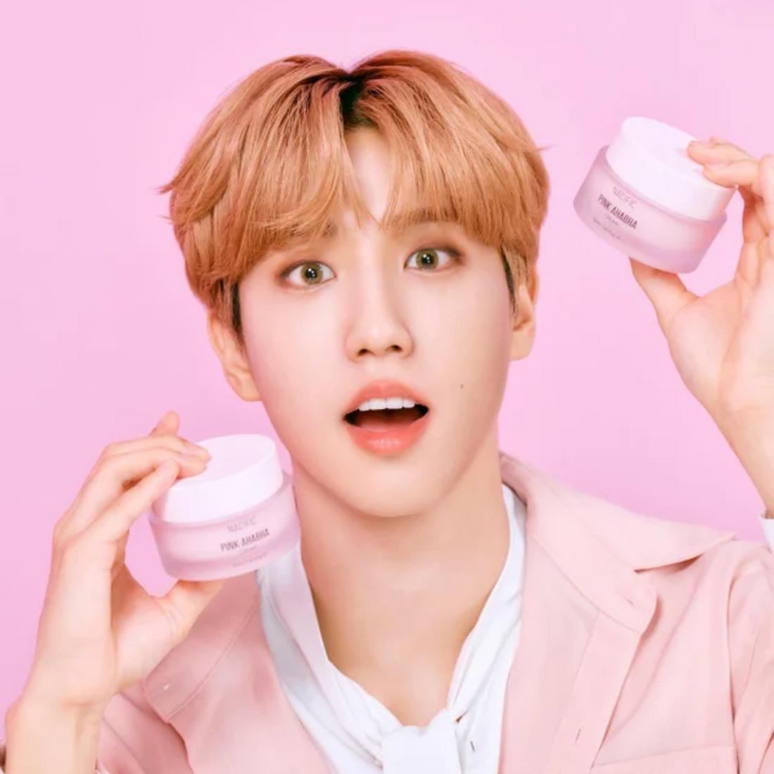 NACIFIC Pink AHA BHA Cream (50ml) stray kids skincare