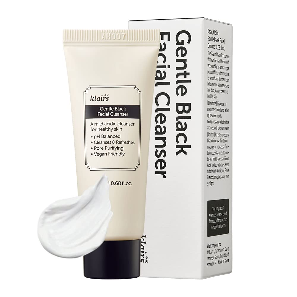 Gentle Black Facial Cleanser (20ml)