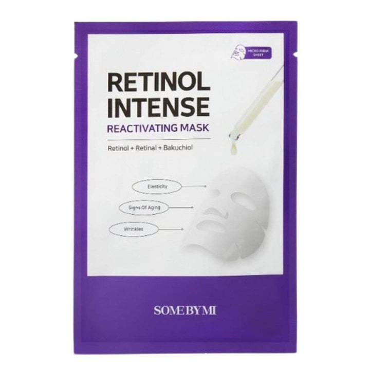 SOME BY MI Retinol Intensive Reactivating Mask (1 PC) - Kiyoko Beauty