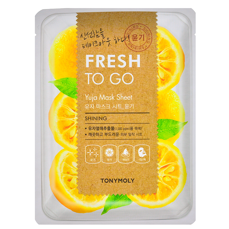 TONYMOLY Fresh To Go Sheet Mask (1pc) - Kiyoko Beauty