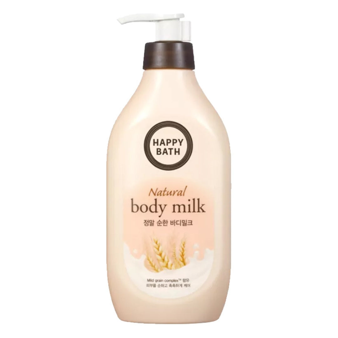 Happy Bath Real Mild Body Milk (450ml) - Kiyoko Beauty