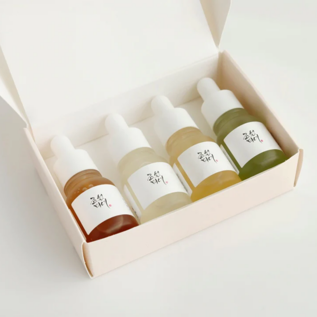 BEAUTY OF JOSEON Hanbang Serum Discovery Kit (4 Mini Serums) Packaging