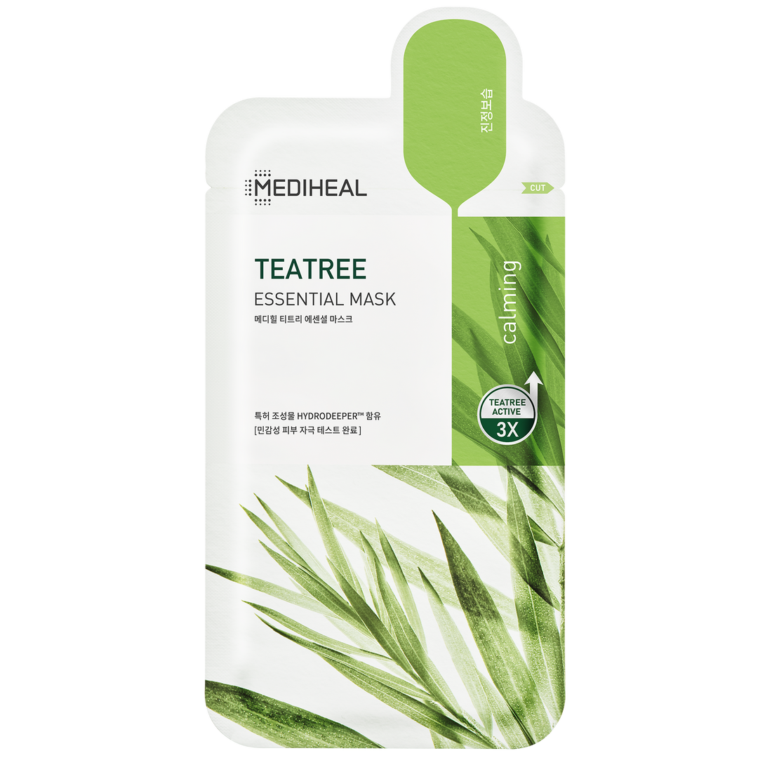 MEDIHEAL Teatree Essential Mask (10pcs) - Kiyoko Beauty