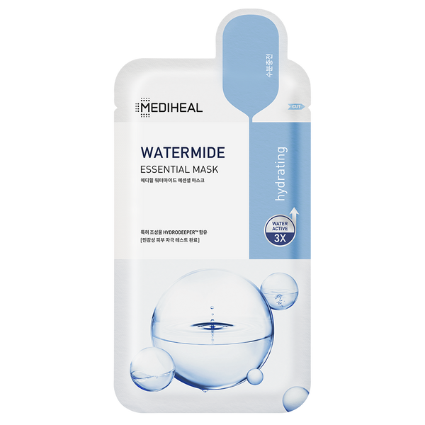 MEDIHEAL Watermide Essential Mask (10pcs) - Kiyoko Beauty