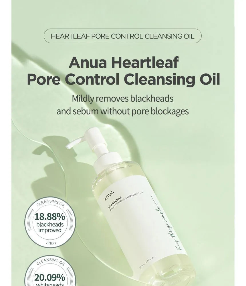 Anua - Heartleaf Pore Control Cleansing Oil Mini