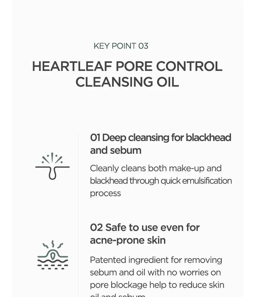 Anua - Heartleaf Pore Control Cleansing Oil Mini