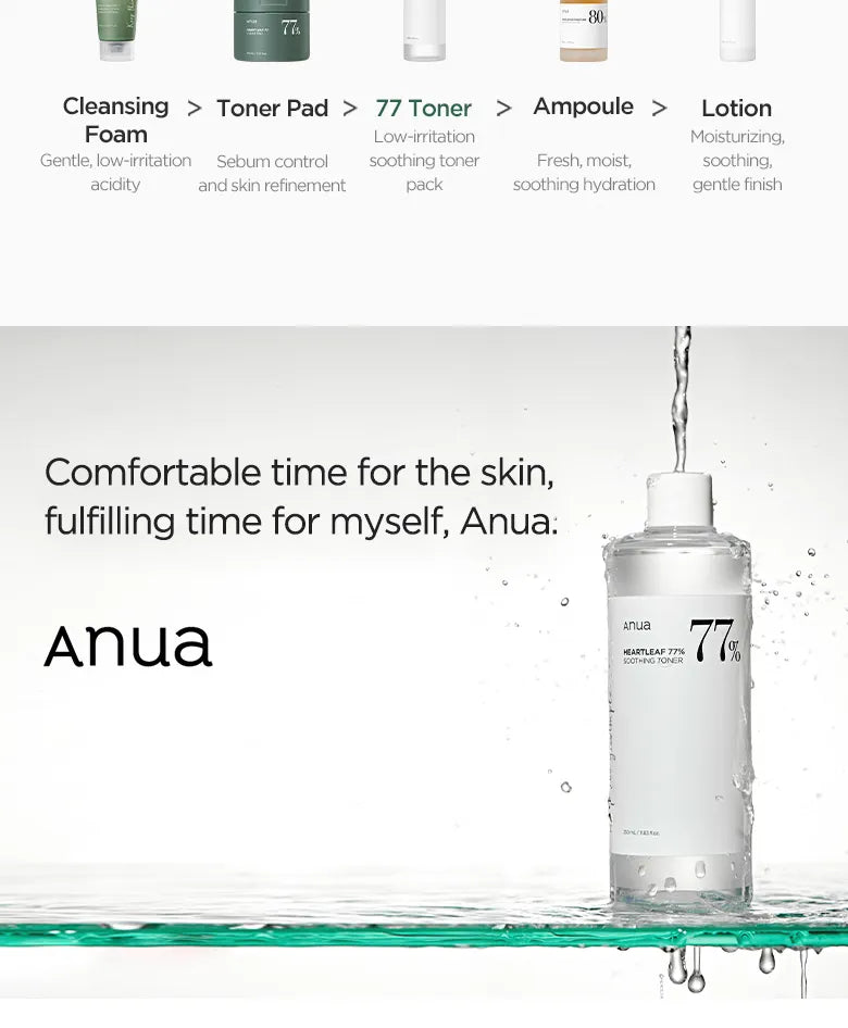 Anua - Heartleaf 77% Soothing Toner