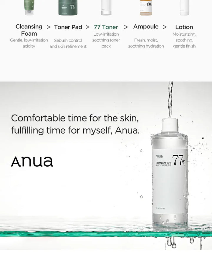 Anua - Heartleaf 77% Soothing Toner