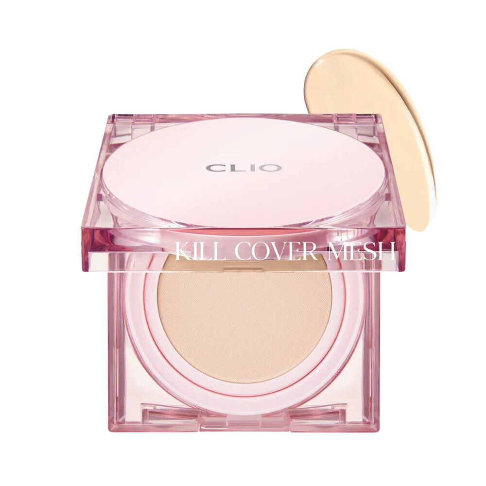 CLIO Kill Cover Mesh Glow Cushion SPF50+/PA++++ (15g) - Kiyoko Beauty