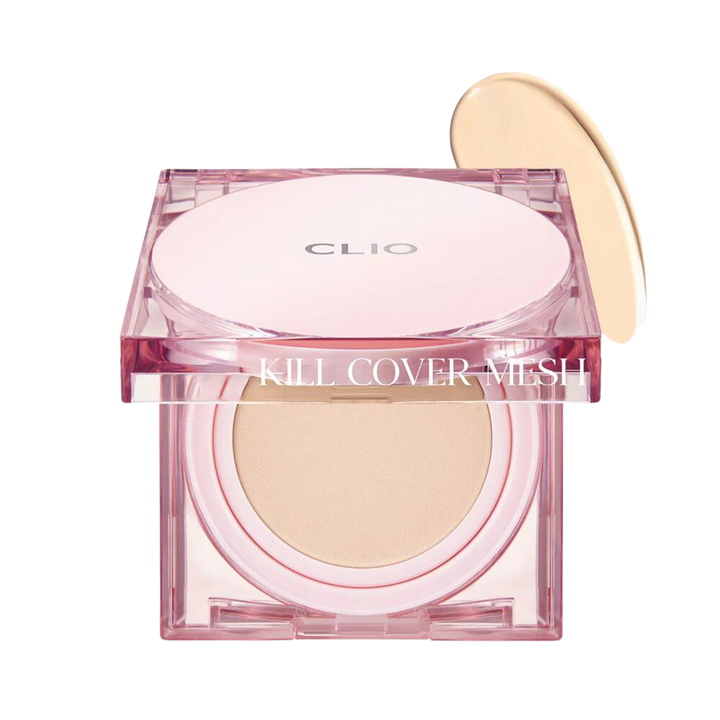 CLIO Kill Cover Mesh Glow Cushion SPF50+/PA++++ (15g) - Kiyoko Beauty