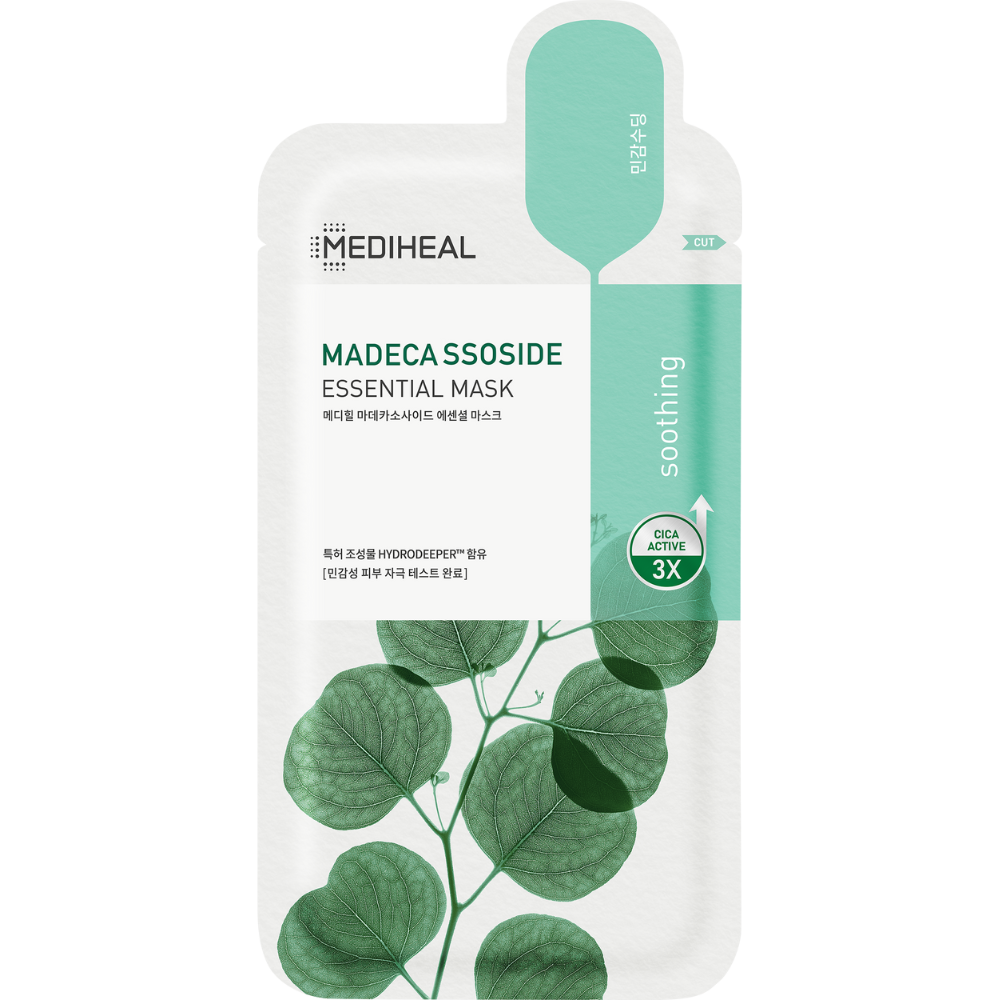 MEDIHEAL Madecassoside Essential Mask (10pcs) - Kiyoko Beauty