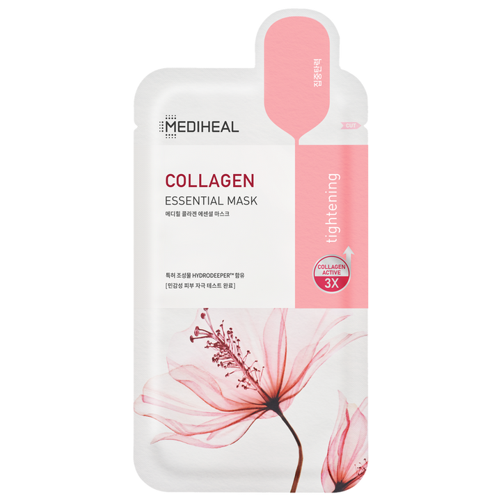 MEDIHEAL Collagen Essential Mask (10pcs) - Kiyoko Beauty